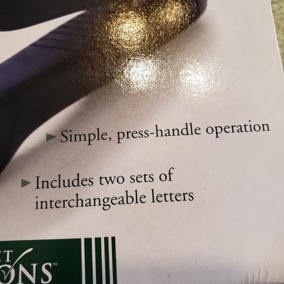 Perfect Solutions Deluxe Golf Ball Monogrammer - Picture 6 of 8